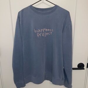Happiness Crewneck - Powder Blue (Size: M)